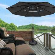 62 lb Umbrella Stand Sand Water Filled 1 1/4" to 1 7/8"