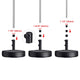 62 lb Umbrella Stand Sand Water Filled 1 1/4" to 1 7/8"