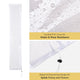 TheDisplayOutlet 56in Waterproof Patio Umbrella Cover for 8-9ft, Transparent Image