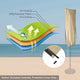 TheDisplayOutlet 15 Foot Patio Umbrella Cover with Zipper Rod Image
