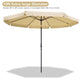 Patio Umbrella Tilt Metal 10ft 8-Rib