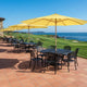 TheDisplayOutlet Patio Umbrella Wooden 13ft 8-Rib Image