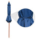 TheDisplayOutlet Patio Umbrella Wooden 9ft 8-Rib Image