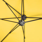 Rectangular Patio Umbrella Metal 15x9ft