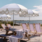 6ft Beach Umbrella for Swimming Pool Mobile Bar Cart