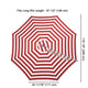Patio Umbrella Canopy 10ft 8-Rib