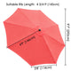 TheDisplayOutlet Patio Umbrella Canopy 10ft 8-Rib, Living Coral Image