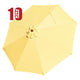 TheDisplayOutlet Patio Umbrella Canopy 9ft 8-Rib, Naples FL Yellow(10ct.) Image