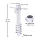 Beach Umbrella Anchor Holds Poles D1 1/4"