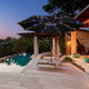 TheDisplayOutlet String Lights for Metal Patio Umbrella 9ft/10ft 8-Rib Image