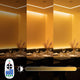 TheDisplayOutlet LED Light RF Remote & Controller for Flex Neon Lights Warm White Image