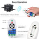 TheDisplayOutlet Outdoor Rope Light Warm White Light Strip RF Remote Image