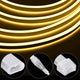 TheDisplayOutlet Outdoor Rope Light 2700K White Neon Strip RF Remote Image