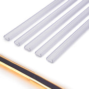 TheDisplayOutlet 5/16"x9/16" PVC U-Channels Mounting 3ft 5ct. (2700K Neon) Image