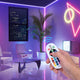 TheDisplayOutlet LED Light RF Remote & Controller for Flex Neon Lights RGB Image