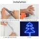 TheDisplayOutlet 10ft Outdoor Rope Light RGBW Neon Strip Image