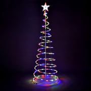 5' LED Lighted Xmas Spiral Tree