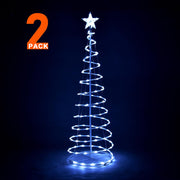 5' LED Spiral Xmas Tree USB Powered Outdoor/Indoor