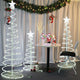 TheDisplayOutlet 3ct Lighted Spiral Xmas Trees Battery Powered 6ft 4ft 3ft Image