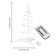 TheDisplayOutlet 2' Lighted Spiral Xmas Tree Battery Powered Image