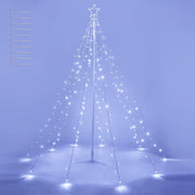 Christmas Tree Light with Pole & Star 9-String