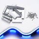 TheDisplayOutlet Aluminum Channel U-Profile 8x12mm Mounts RGBW Neon Rope Light Image