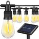 200' Outdoor Bistro String Light with Bulbs 110V Warm White