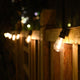 TheDisplayOutlet 200' Outdoor Bistro String Light with Bulbs 110V Warm White Image