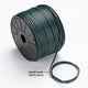 TheDisplayOutlet 500ft Outdoor Electrical Zip-Cord Wire SPT-1 w/ Plugs & End Caps Image