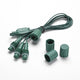 TheDisplayOutlet Mini LED String Lights Splitter Connectors 10ct/pk, 3-Way Splitter Cable Image