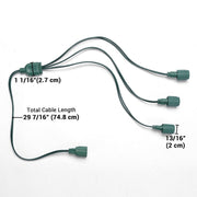 TheDisplayOutlet Mini LED String Lights Splitter Connectors 10ct/pk Image