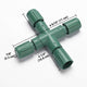 TheDisplayOutlet Mini LED String Lights Splitter Connectors 10ct/pk Image