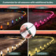 TheDisplayOutlet 100ft C9 Pathway Lights Outdoor Christmas Light Set Image