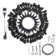 40'x10' Outdoor String Light for Event Decor 48 Strands 120V