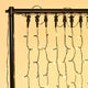 TheDisplayOutlet 40'x10' Outdoor String Light for Event Decor 48 Strands 120V Image
