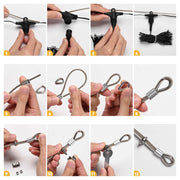 40'x10' Outdoor String Light for Event Decor 48 Strands 120V