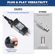TheDisplayOutlet 40'x10' Outdoor String Light for Event Decor 48 Strands 120V Image