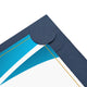 TheDisplayOutlet 8.5x11 Certificate Holders Navy Blue Cardboard 30ct/pk Image