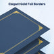 8.5x11 Certificate Holders Navy Blue Cardboard 30ct/pk