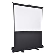 Portable Floor Stand Retractable Projector Screen 60" 4:3