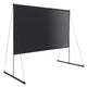 TheDisplayOutlet Ecom Portable Freestand Front Projector Screen w/ Legs 120" 16:9 Image