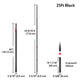 TheDisplayOutlet Aluminum Antenna Mast for Starlink, Car Dealership Events, 25ft Black Image