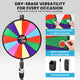 TheDisplayOutlet WinSpin 24" Prize Wheel Round Base Stand Spinning Wheel Image