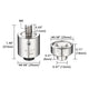 TheDisplayOutlet Eyelet Press Dies for Grommet Press Tool - #0, #2, #4 Options, #4 Image