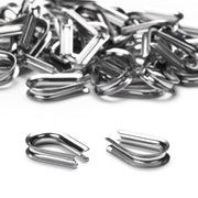 TheDisplayOutlet Stainless Steel Batting Cage Cable Thimble 50ct. Image
