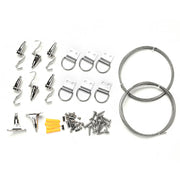 TheDisplayOutlet Nailless Art Hanging Kit - 2x 3m 1.5mm 304 Cable & Hooks Image