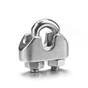 TheDisplayOutlet Stainless Steel Batting Cage Cable Clamps 18ct. Image