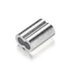 TheDisplayOutlet Aluminum Crimping Sleeve/Ferrule for 3/16" Batting Cage Cable 100ct. Image