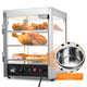 Food Warmer Display Cabinet 3-Tier 15x15x20 (Dimmable Light)