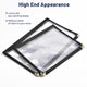 TheDisplayOutlet Clear Menu Covers 8.5x11 Black Menu Holder Image